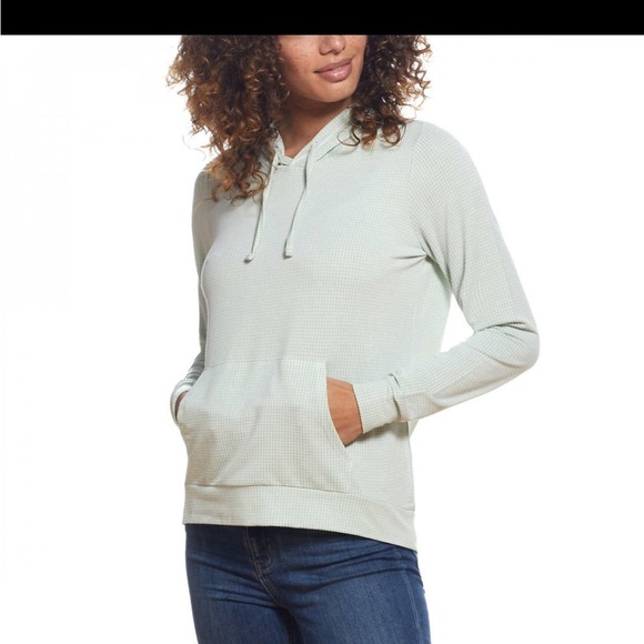 NWT Weatherproof Vintage Gingham Hoodie Size:L - Picture 2 of 13